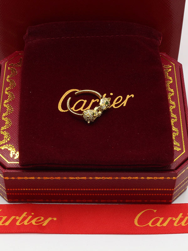 خاتم كارتير تايقر دبل فيس خواتم CARTIER