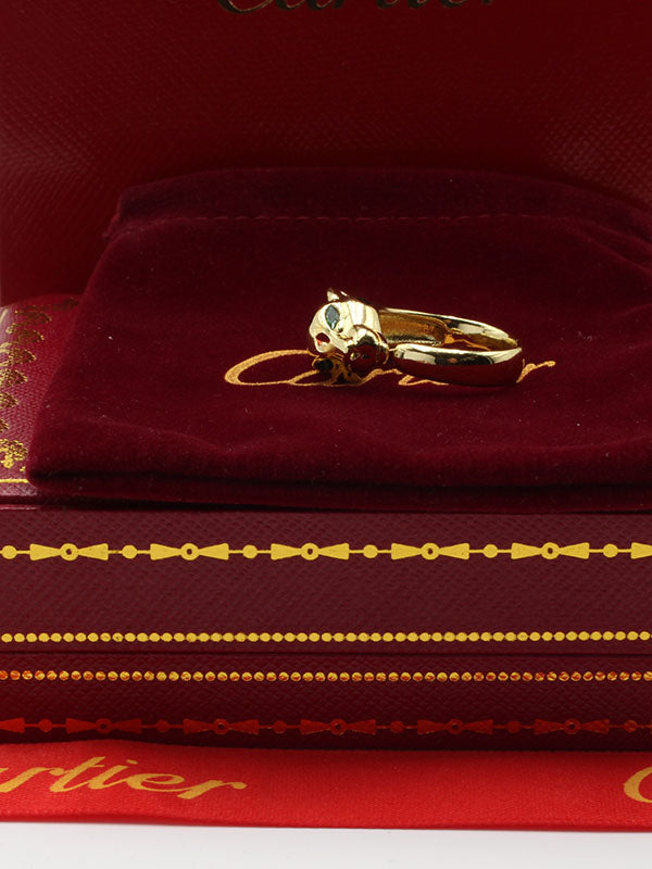 خاتم كارتير تايقر قولد اند بلاك خواتم CARTIER