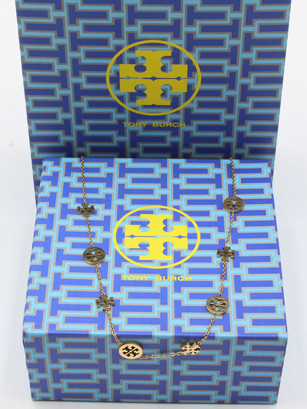 سلسال توري بورش ناعم لوقو سلسال tory burch