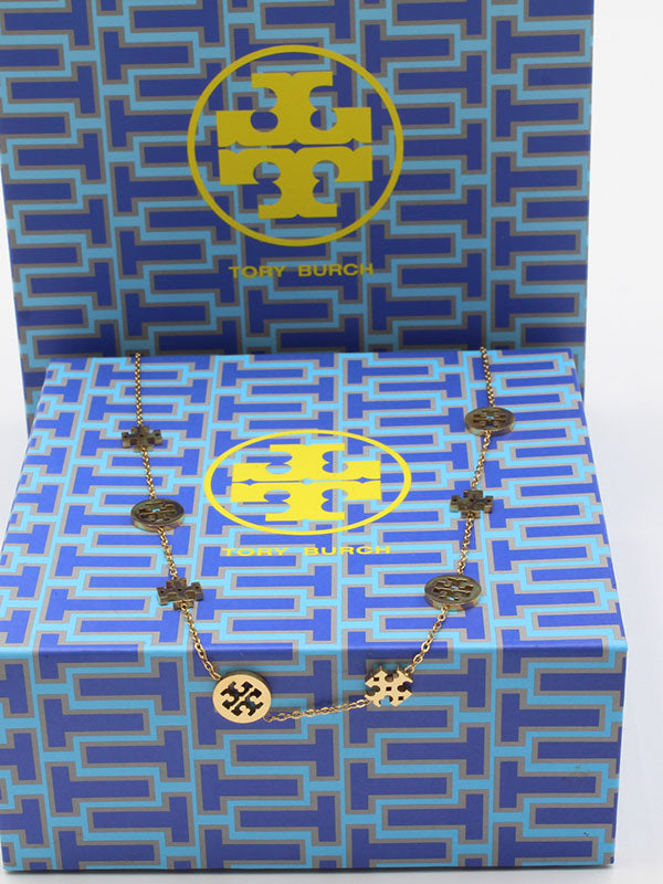 سلسال توري بورش ناعم لوقو سلسال tory burch