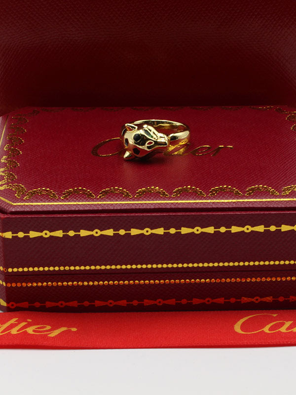 خاتم كارتير تايقر قولد اند بلاك خواتم CARTIER