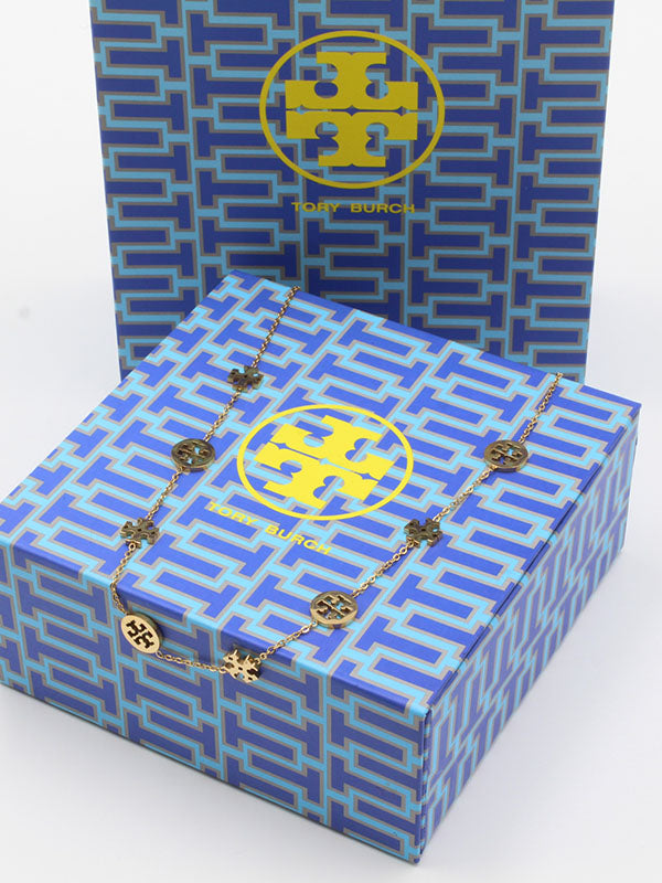 سلسال توري بورش ناعم لوقو سلسال tory burch