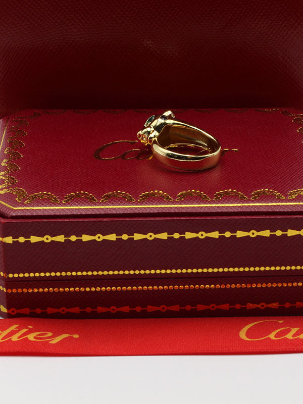 خاتم كارتير تايقر قولد اند بلاك خواتم CARTIER