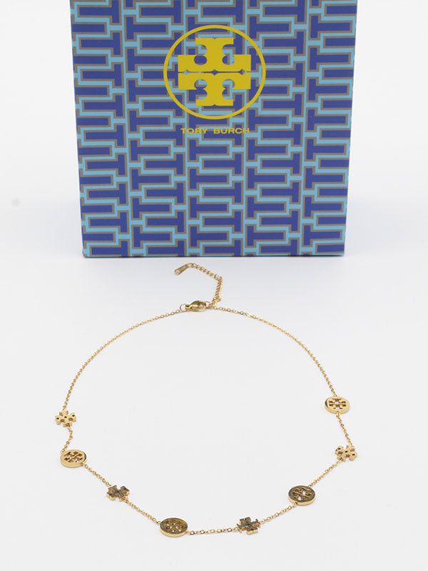 سلسال توري بورش ناعم لوقو سلسال tory burch