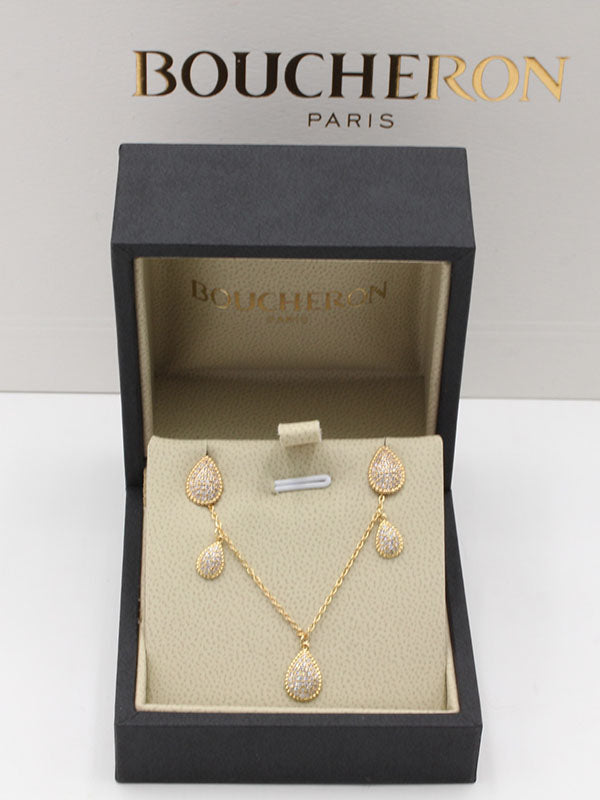طقم بوشرون تشوكر ناعم زركون اطقم bucheron