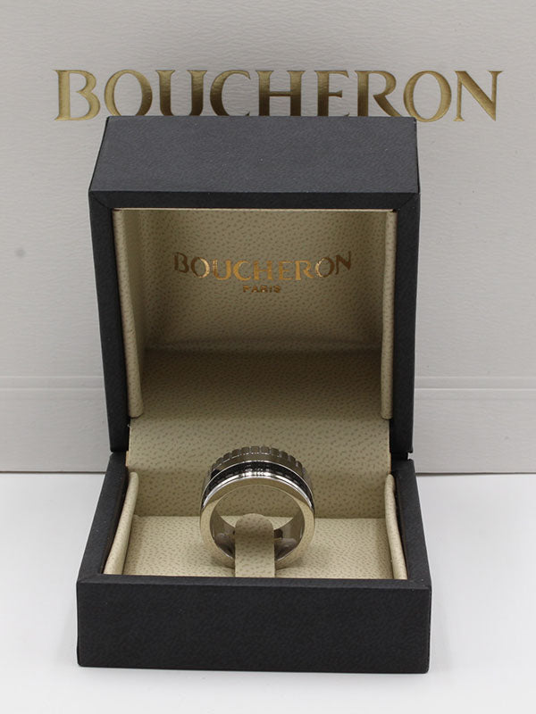 خاتم بوشرون فلات عريض خواتم bucheron