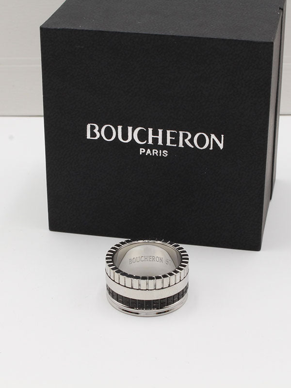 خاتم بوشرون فلات عريض خواتم bucheron