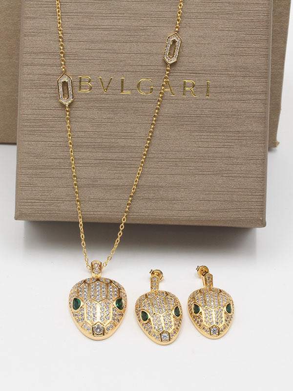 طقم بولغاري زركون سنيك فيس اطقم bvlgari