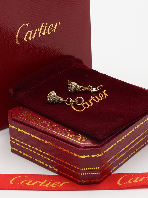 حلق كارتير تايقر زركون سيركلز حلق CARTIER
