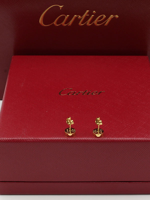 حلق كارتير صغير مدور لوف حلق CARTIER
