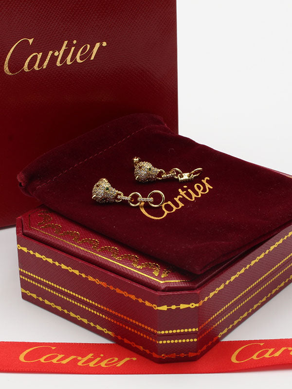 حلق كارتير تايقر زركون سيركلز حلق CARTIER