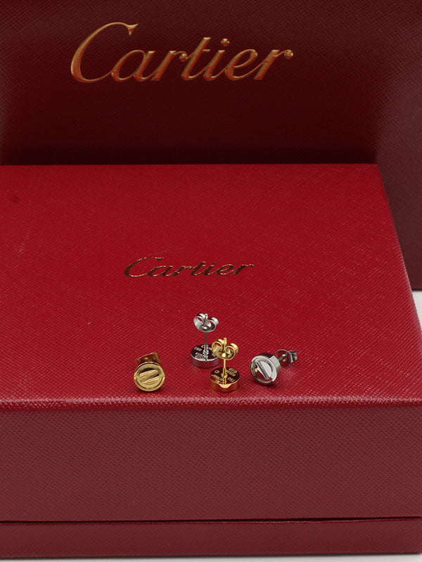 حلق كارتير صغير مدور لوف حلق CARTIER