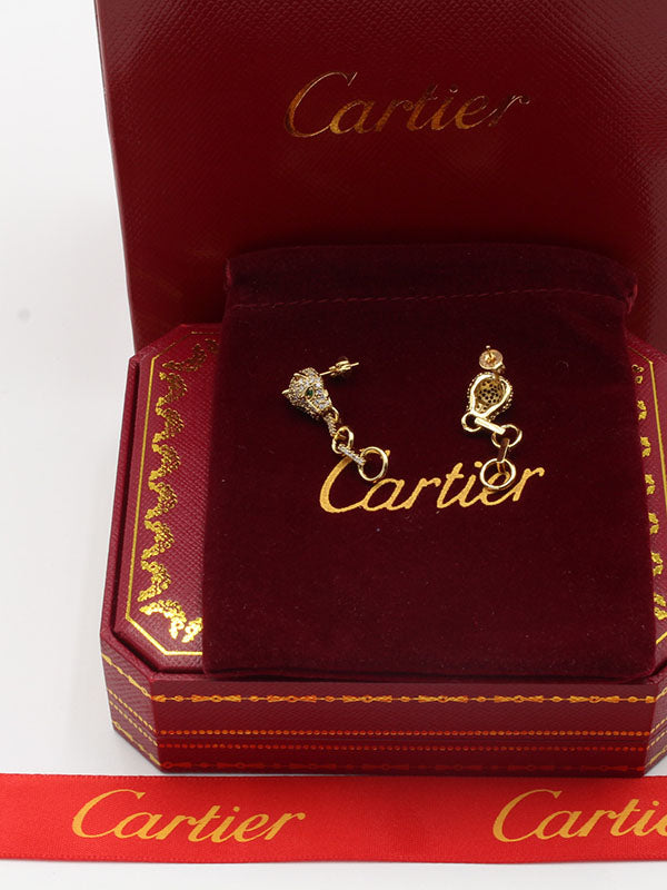 حلق كارتير تايقر زركون سيركلز حلق CARTIER