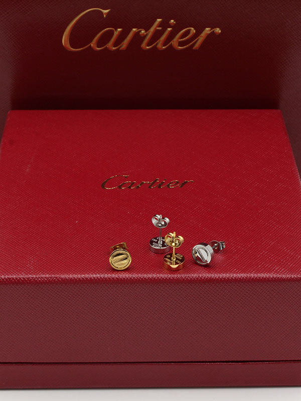 حلق كارتير صغير مدور لوف حلق CARTIER