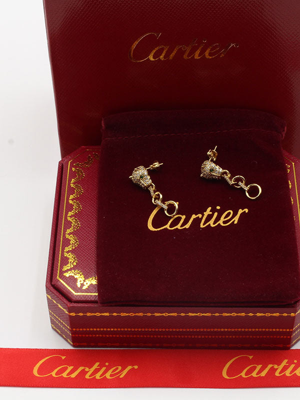 حلق كارتير تايقر زركون سيركلز حلق CARTIER