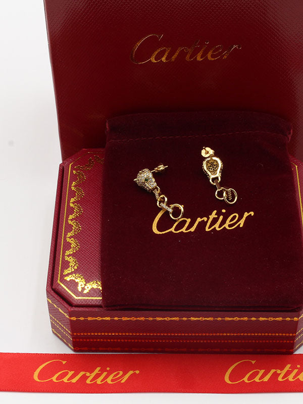 حلق كارتير تايقر زركون سيركلز حلق CARTIER