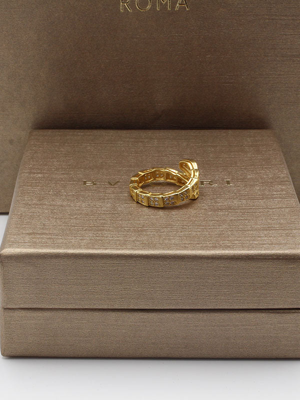 خاتم بولغاري زركون سنيك خواتم bvlgari