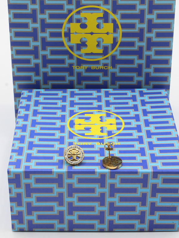 حلق توري بورش مدور كرستال حلق tory burch