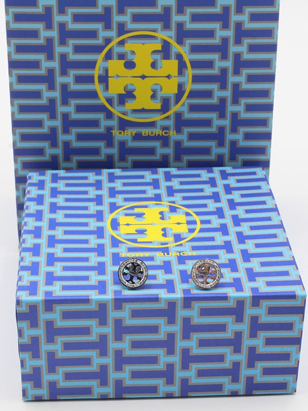 حلق توري بورش مدور كرستال حلق tory burch