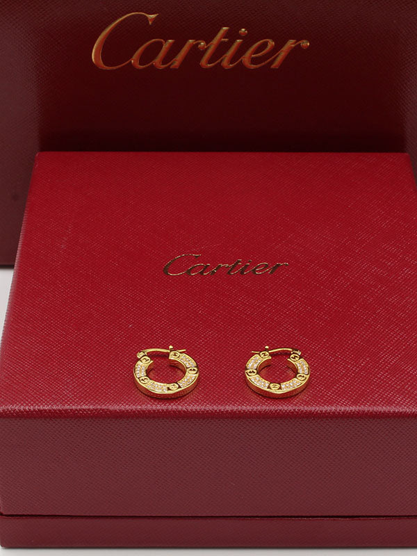 حلق كارتير لوف زركون حلق CARTIER