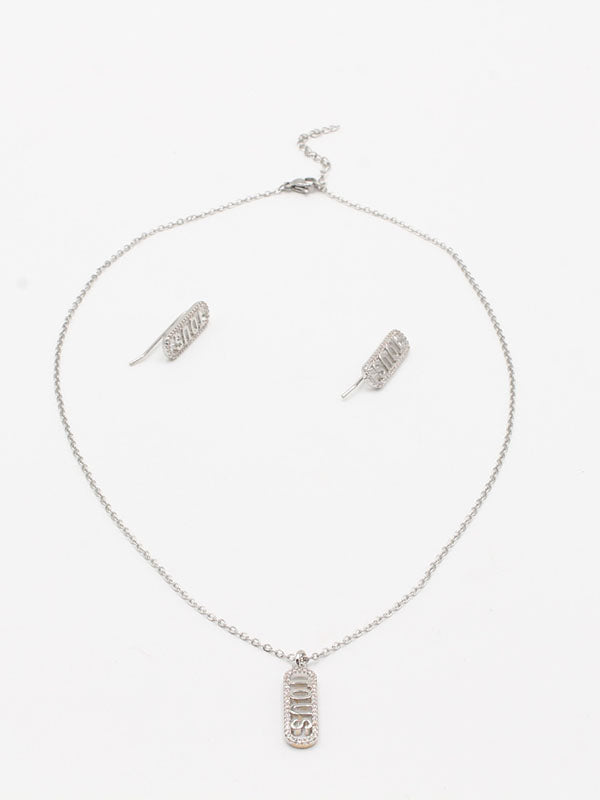 طقم توس زركون اطقم دبدوب فضي