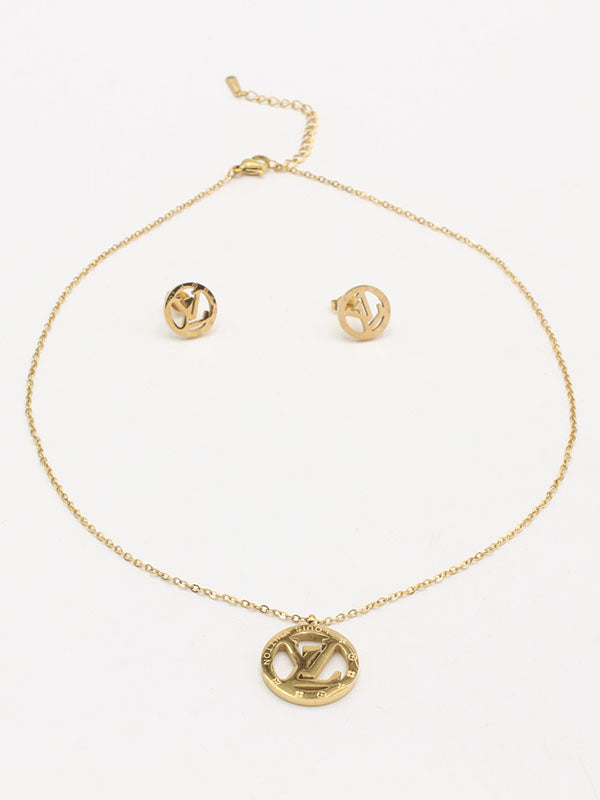 طقم لويس فيتون نص طقم ميتال اطقم louis vuitton ذهبي