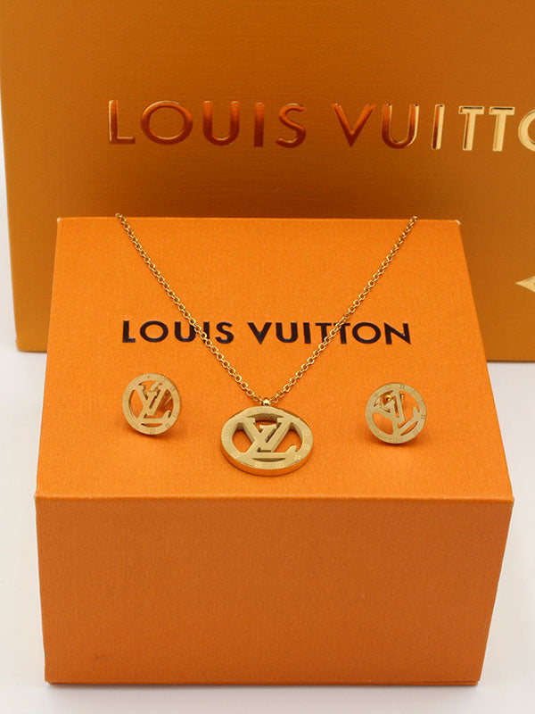 طقم لويس فيتون نص طقم ميتال اطقم louis vuitton