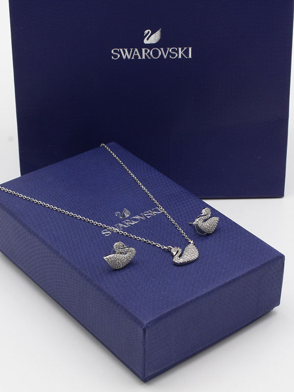 طقم سواروفسكي زركون سوان اطقم Swarovski
