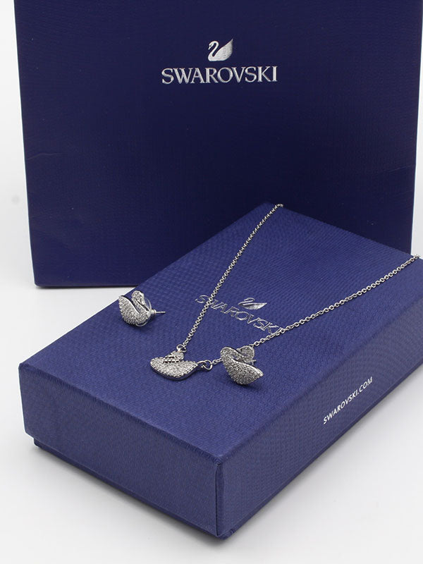 طقم سواروفسكي زركون سوان اطقم Swarovski