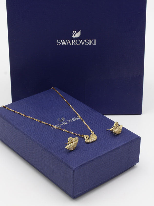 طقم سواروفسكي زركون سوان اطقم Swarovski