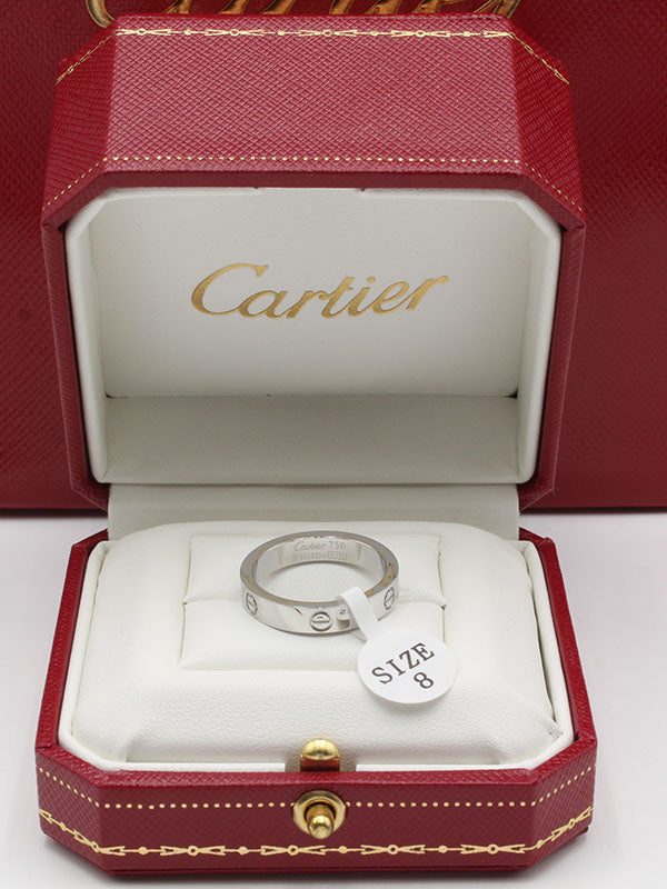 دبله كارتير لوقو slim خواتم CARTIER