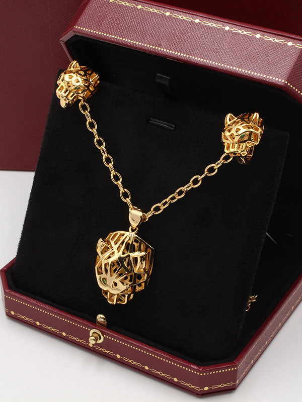 طقم كارتير تايقر 2 قطع اطقم CARTIER