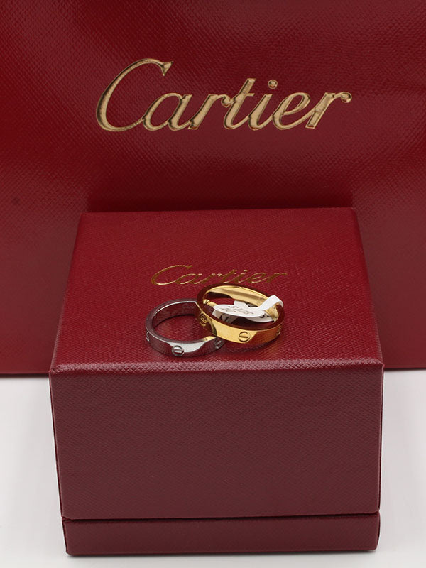 دبله كارتير لوقو slim خواتم CARTIER