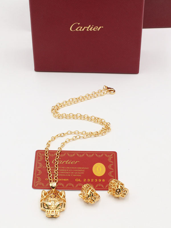 طقم كارتير تايقر 2 قطع اطقم CARTIER