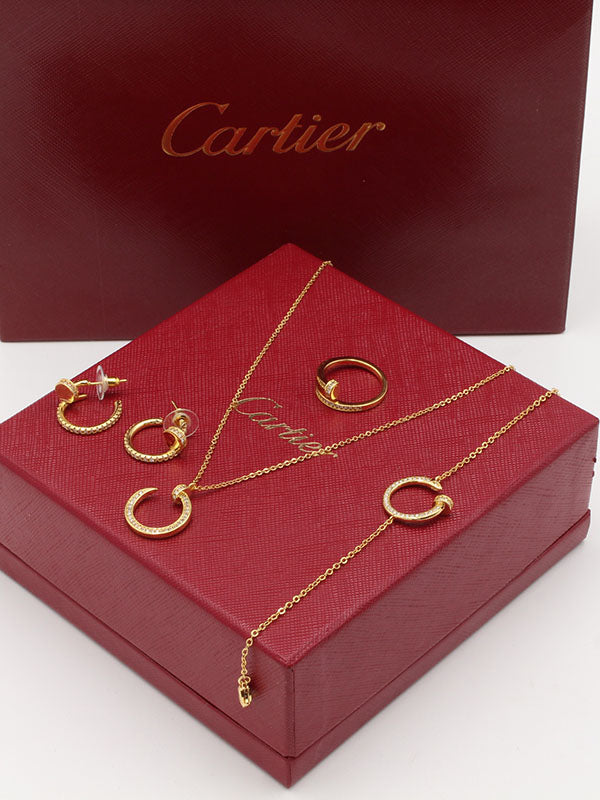 طقم كارتير تايقر 4 قطع مسمار اطقم CARTIER