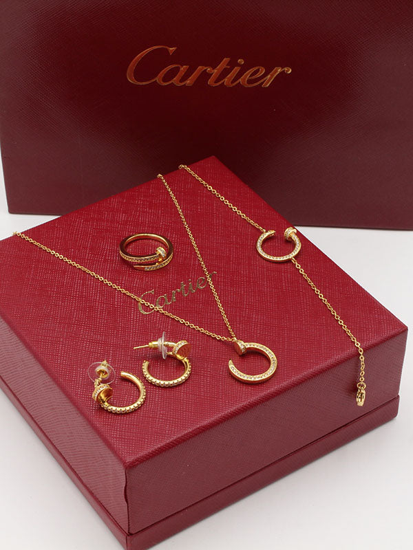 طقم كارتير تايقر 4 قطع مسمار اطقم CARTIER