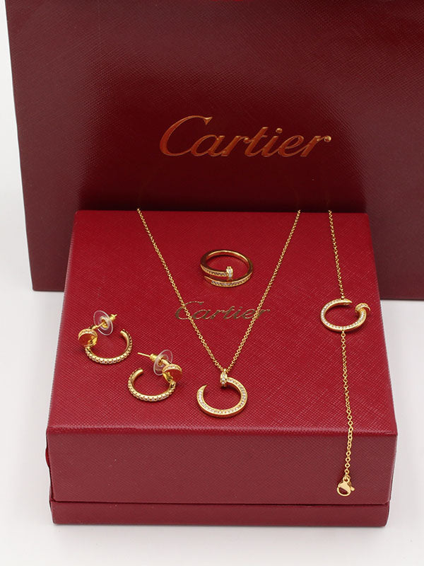 طقم كارتير تايقر 4 قطع مسمار اطقم CARTIER