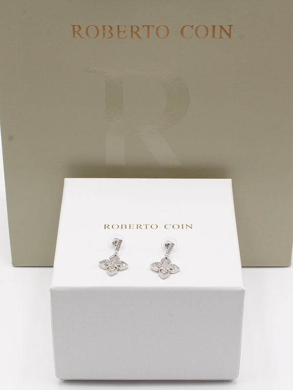 حلق روبرت كوين ملون حلق roberto coin فضي