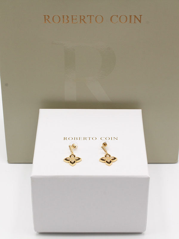 حلق روبرت كوين ملون حلق roberto coin ذهبي اسود