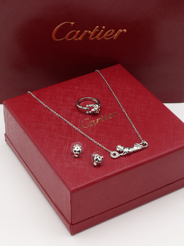 طقم كارتير تايقر 3 قطع ناعم اطقم CARTIER