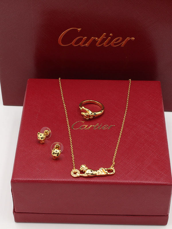 طقم كارتير تايقر 3 قطع ناعم اطقم CARTIER