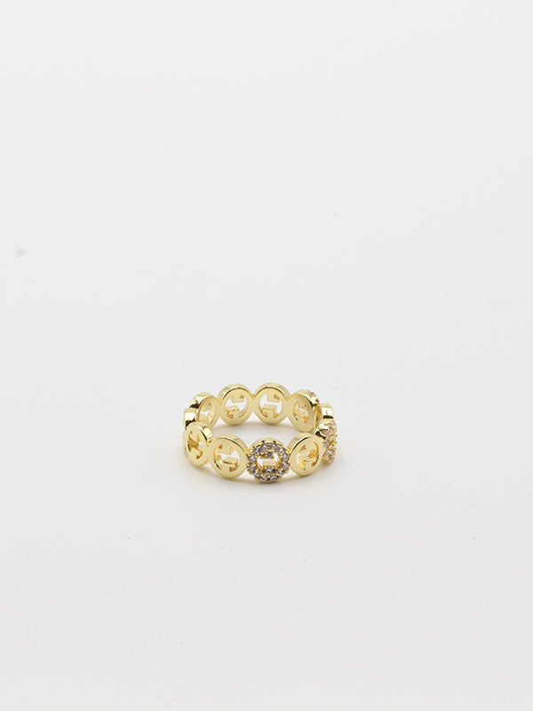 دبله قوتشي ناعمة زركون خواتم gucci