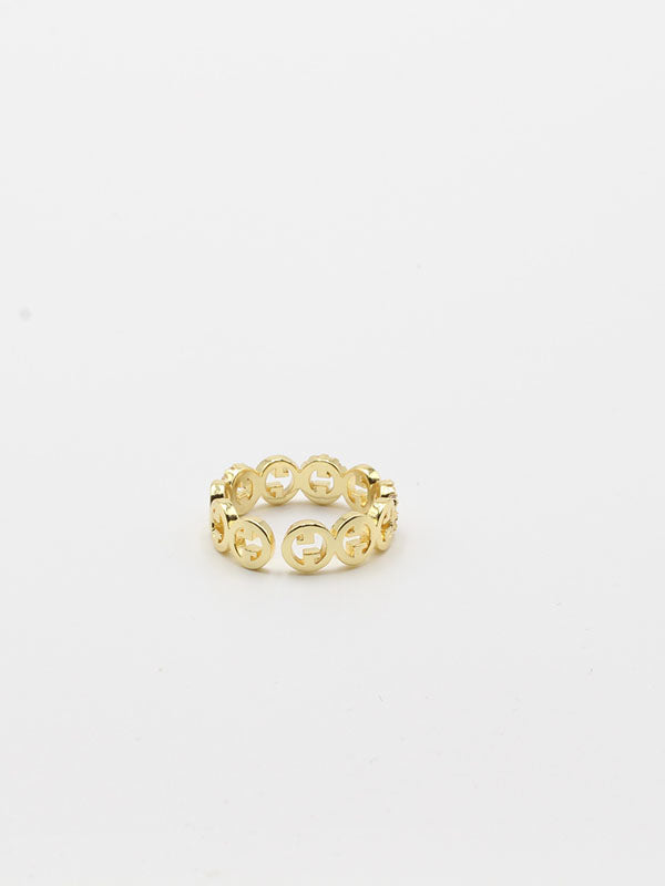 دبله قوتشي ناعمة زركون خواتم gucci