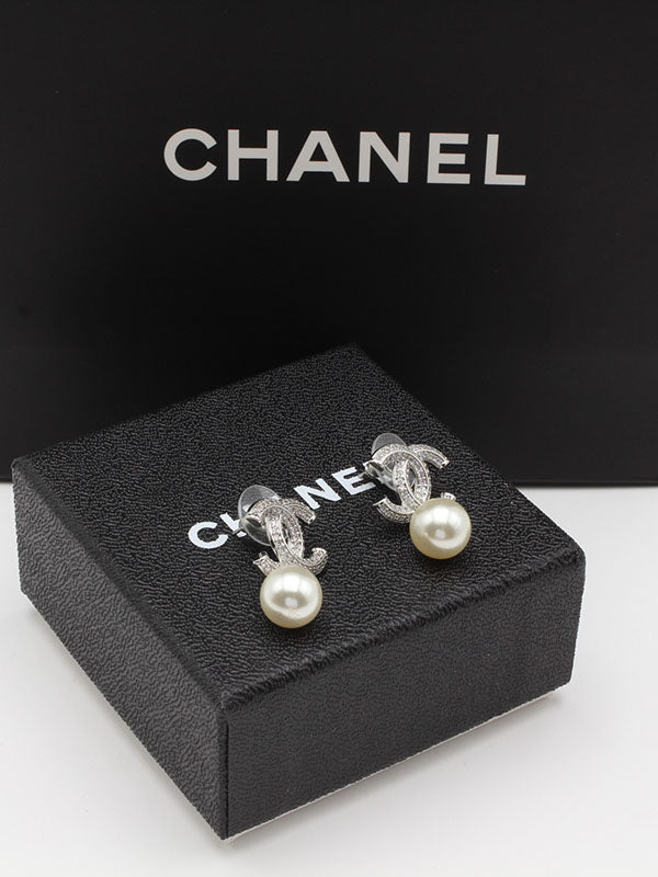 حلق شانيل لولو زركون حلق chanel