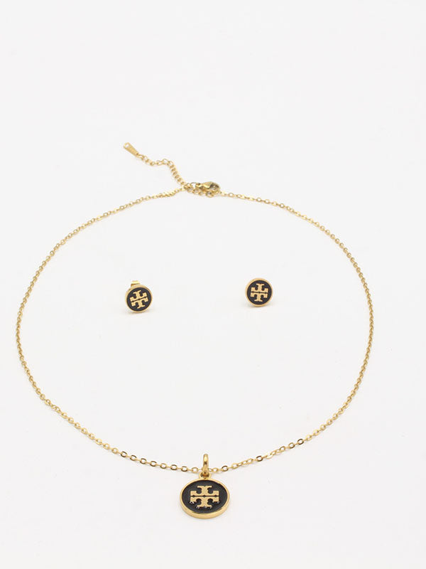 طقم توري بورش مدور ناعم 2 قطع اطقم tory burch