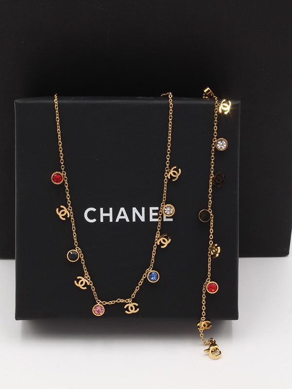 طقم شانيل تشوكر واسواره اطقم chanel