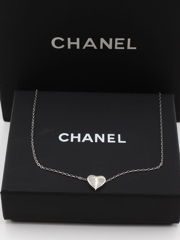 سلسال شانيل هارت ناعم سلسال chanel فضي