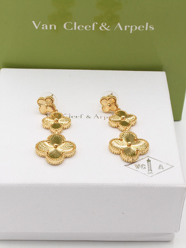 حلق فان كليف 3 ورود ملتي اسواره van cleef