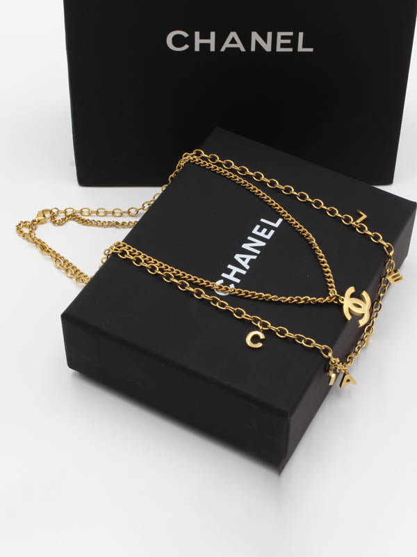 سلسال شانيل ادوار ذهبي سلسال chanel