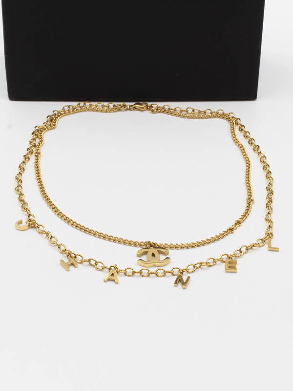 سلسال شانيل ادوار ذهبي سلسال chanel